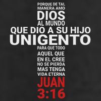 Juan 316 John Playera Camisa Tumbler
