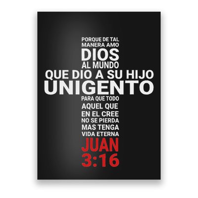 Juan 316 John Playera Camisa Poster