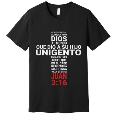 Juan 316 John Playera Camisa Premium T-Shirt
