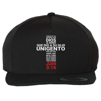 Juan 316 John Playera Camisa Wool Snapback Cap