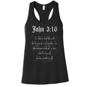 John 316 Women's Racerback Tank