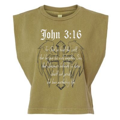 John 316 Garment-Dyed Women's Muscle Tee