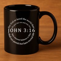 John 316 11oz C Handle Ceramic Mug
