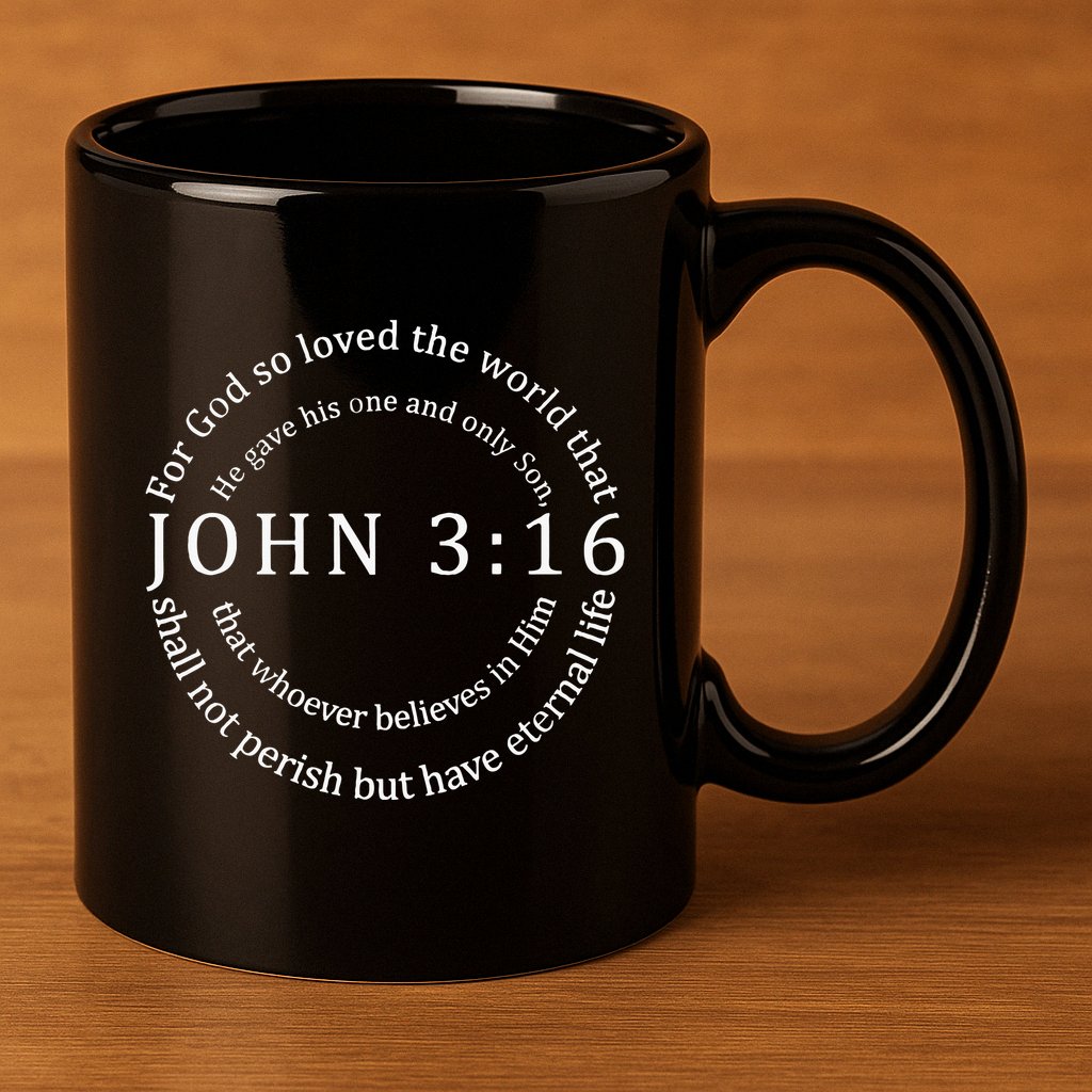 John 316 11oz C Handle Ceramic Mug