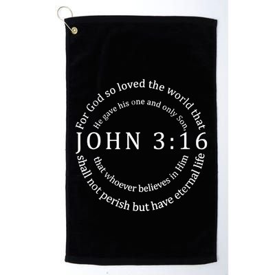 John 316 Golf Towel