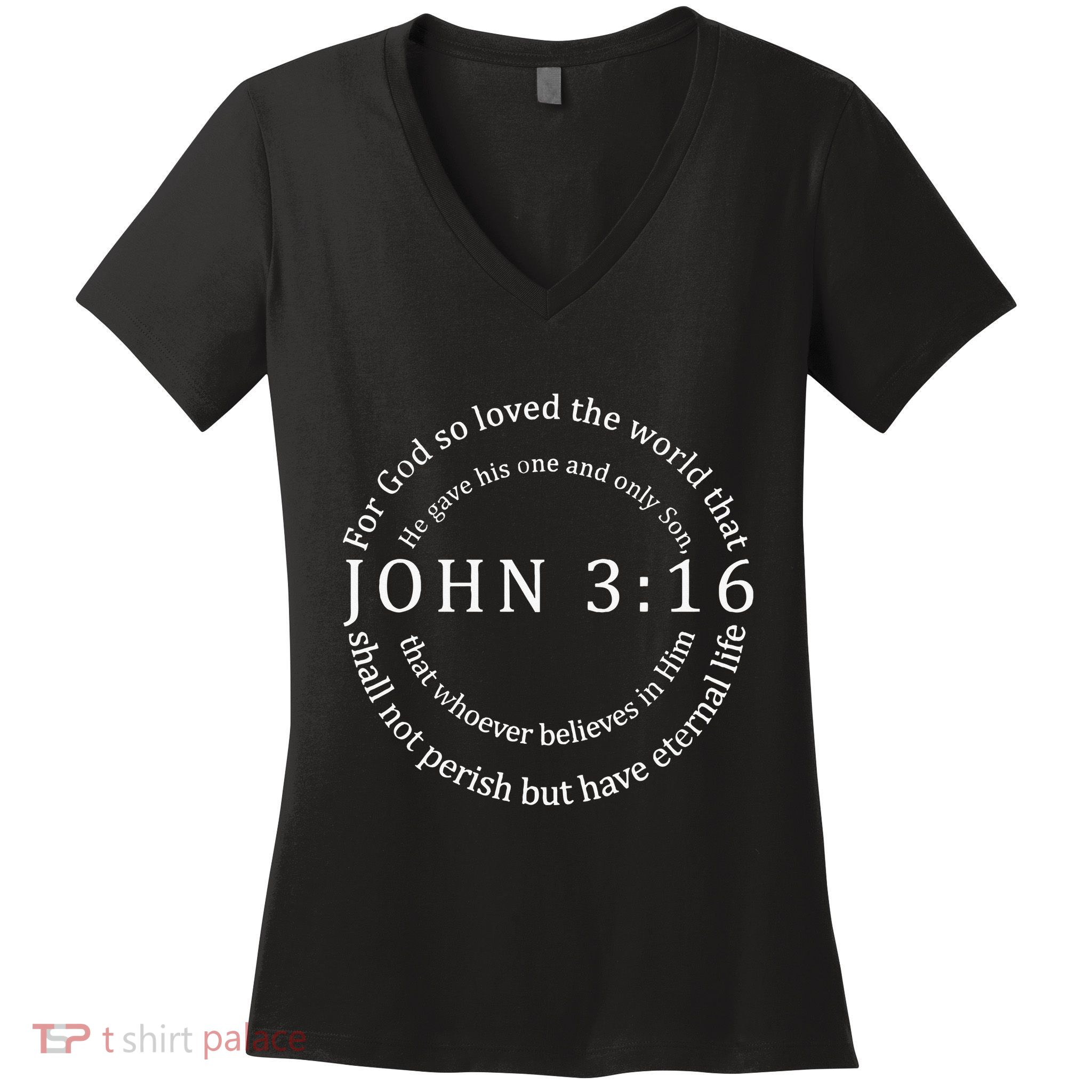 John 316 Women's V-Neck T-Shirt