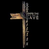 John 316 Jesus Christian God So Loved The World Cooling Performance Crew T-Shirt