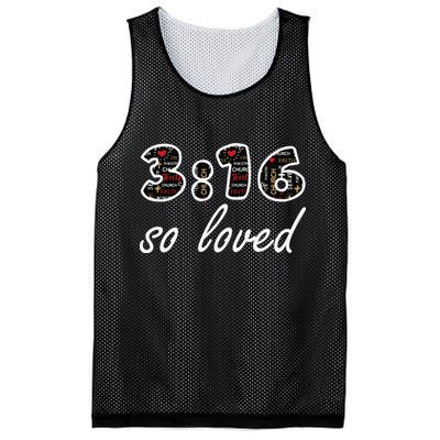 John 316 Jesus Saves Christian Bible Verse Faith Mesh Reversible Basketball Jersey Tank