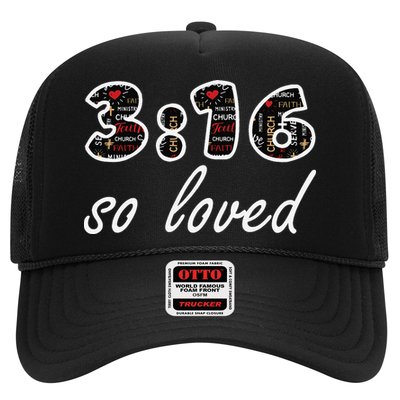 John 316 Jesus Saves Christian Bible Verse Faith Hat