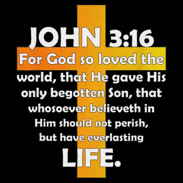 John 316 Kjv Bible Verse 16 in Basic Backpack