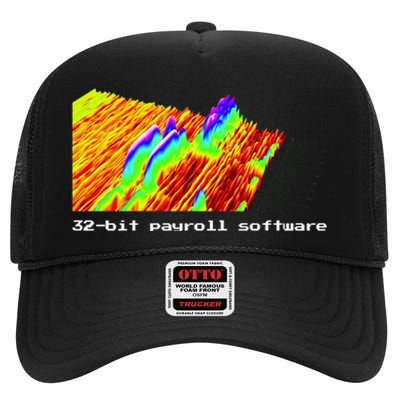 Joinwarp 32bit Payroll Software High Crown Mesh Back Trucker Hat