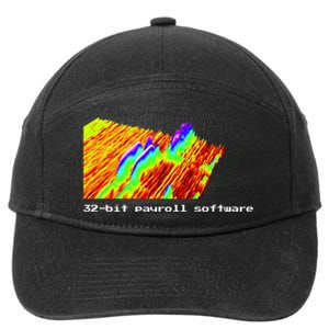 Joinwarp 32bit Payroll Software 7-Panel Snapback Hat