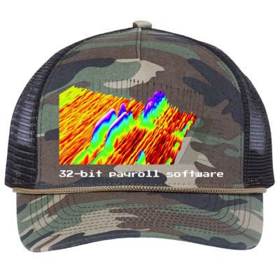 Joinwarp 32bit Payroll Software Retro Rope Trucker Hat Cap