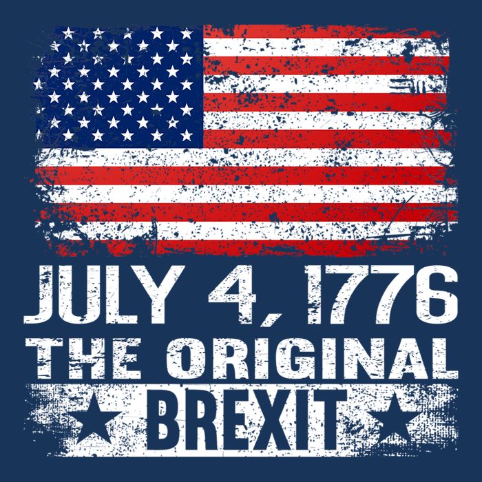 July 4 1776 Original Brexit Independence Day Magnet