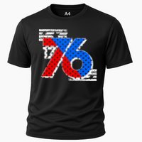 July 4th 1776 Stars And Stripes Cooling Performance Crew T-Shirt