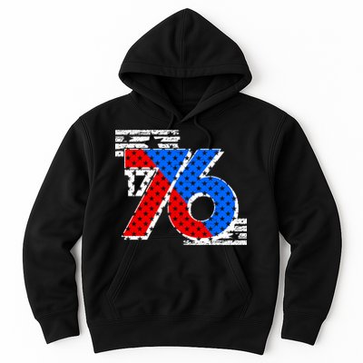 July 4th 1776 Stars And Stripes Hoodie