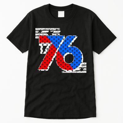 July 4th 1776 Stars And Stripes Tall T-Shirt