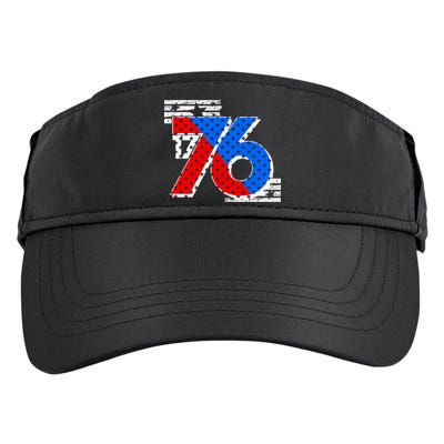 July 4th 1776 Stars And Stripes Adult Drive Performance Visor