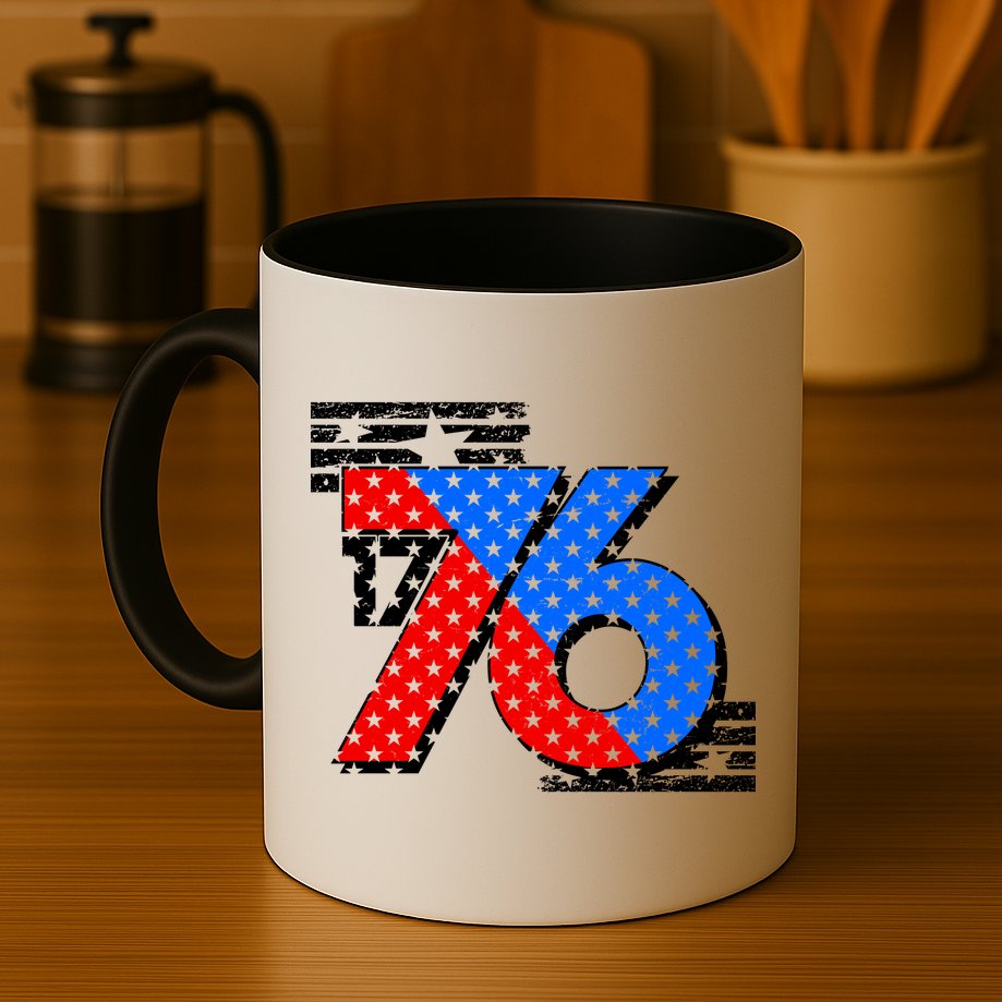 July 4th 1776 Stars And Stripes Mug