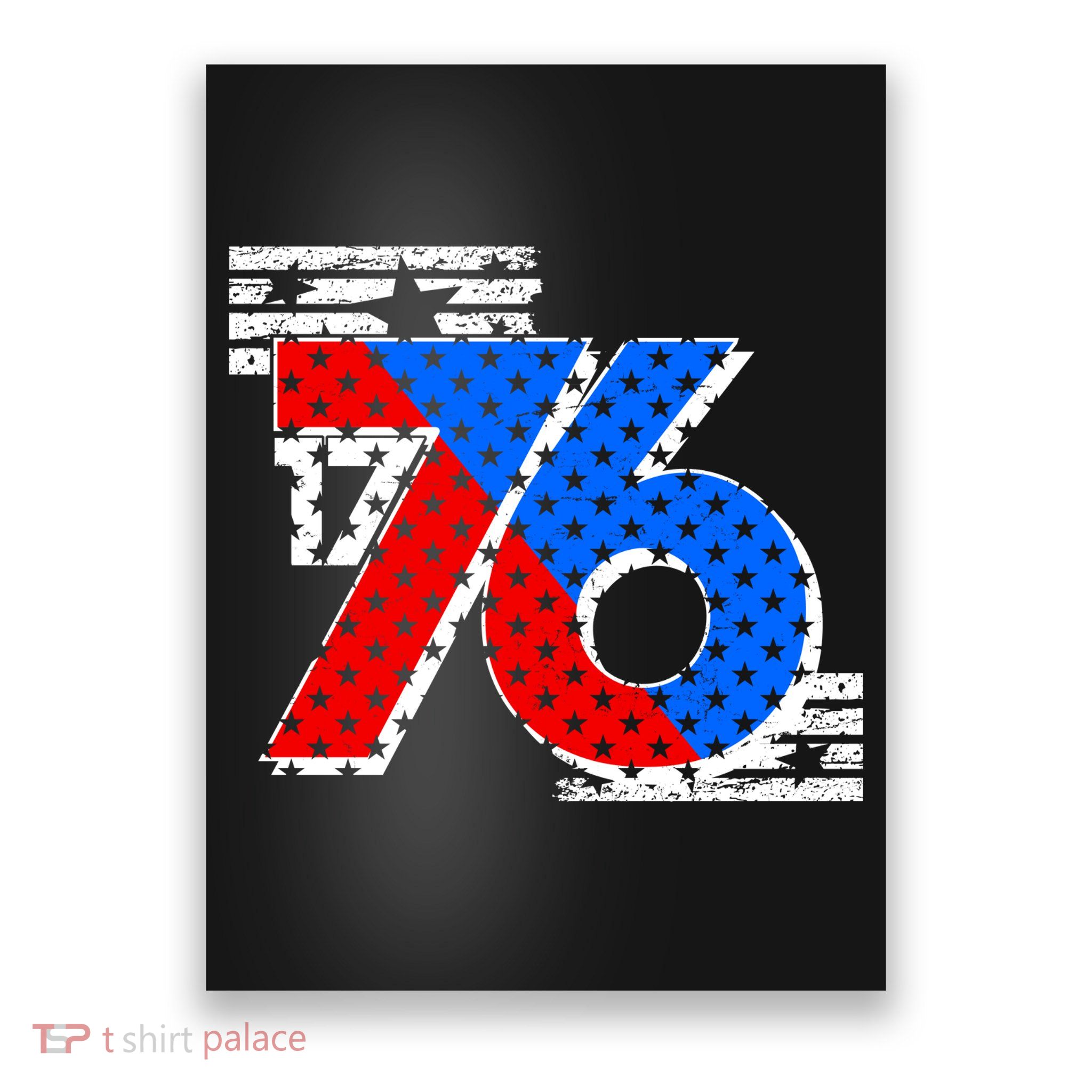 July 4th 1776 Stars And Stripes Poster