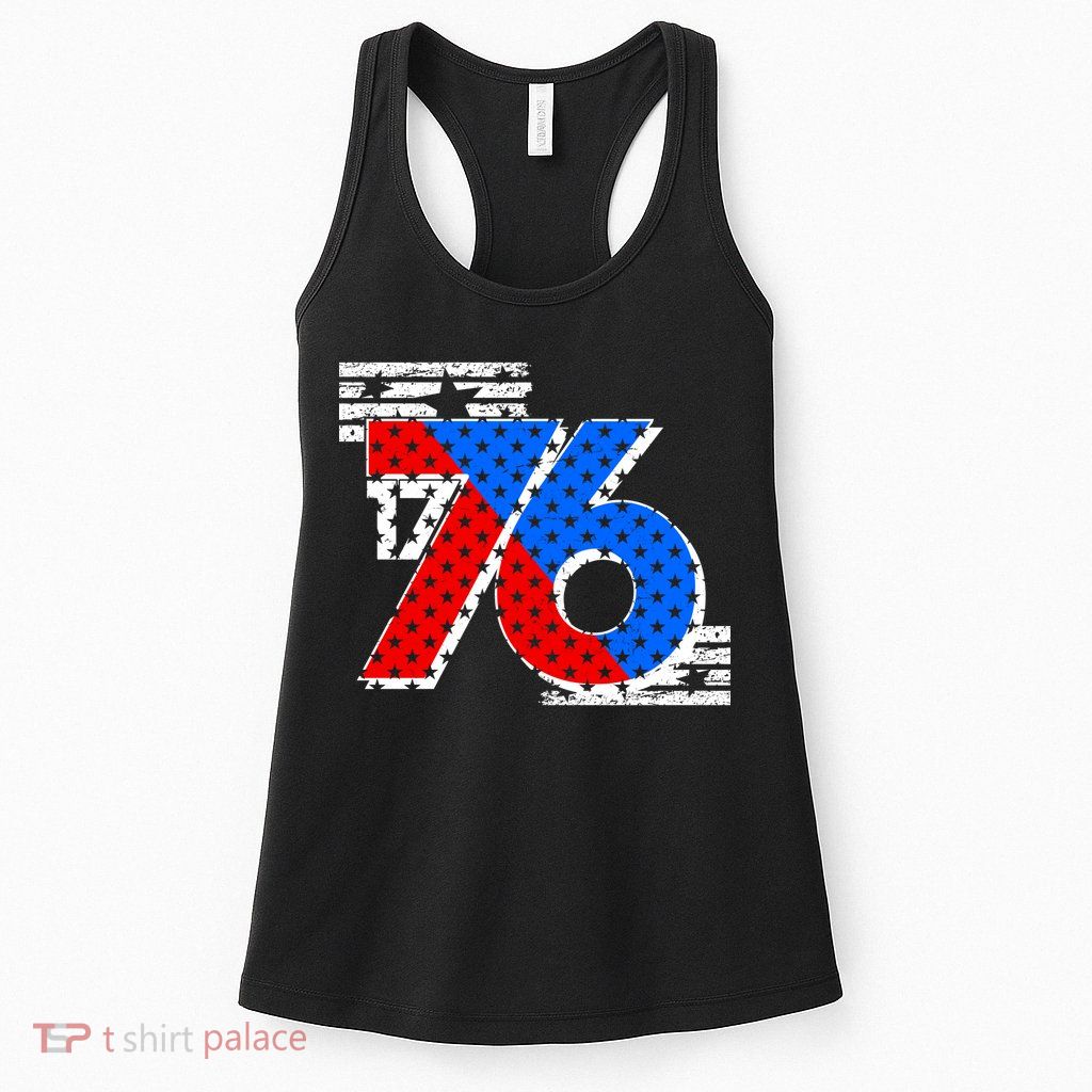 July 4th 1776 Stars And Stripes Womens Tank Top