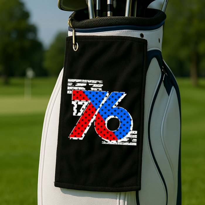 July 4th 1776 Stars And Stripes Golf Towel