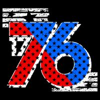 July 4th 1776 Stars And Stripes Women's V-Neck T-Shirt
