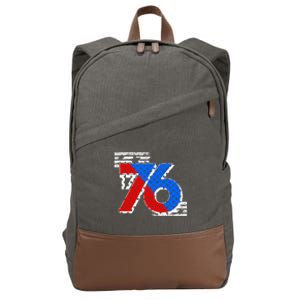 July 4th 1776 Stars And Stripes Cotton Canvas Backpack