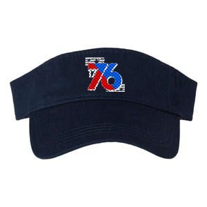 July 4th 1776 Stars And Stripes Valucap Bio-Washed Visor