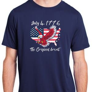 July 4 1776 Original Brexit Independence Day Adult ChromaSoft Performance T-Shirt