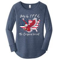 July 4 1776 Original Brexit Independence Day Women's Perfect Tri Tunic Long Sleeve Shirt