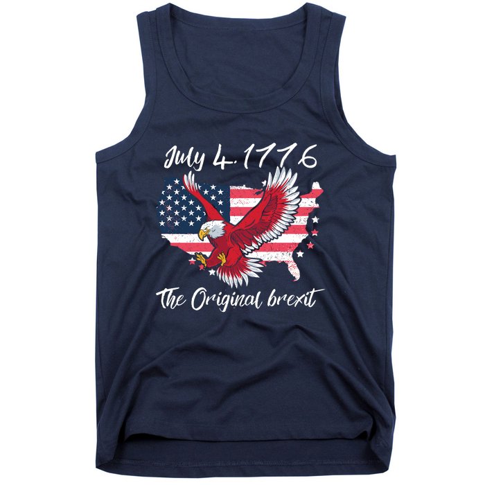 July 4 1776 Original Brexit Independence Day Tank Top