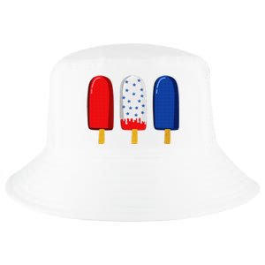 July 4th American Flag Popsicle Cool Comfort Performance Bucket Hat