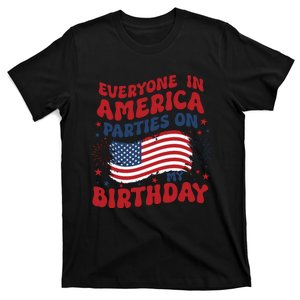 July 4th Birthday T-Shirt