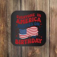 July 4th Birthday Coaster