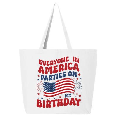 July 4th Birthday 25L Jumbo Tote