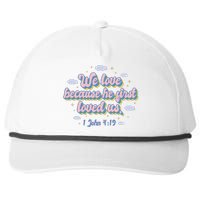 John 4:19 Bible Quote Snapback Five-Panel Rope Hat