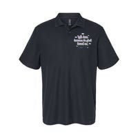 John 4:19 Bible Quote Softstyle Adult Sport Polo