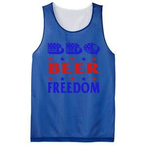 July 4 Celebrate Freedom Good Beer Great Bbq Gift Mesh Reversible Basketball Jersey Tank