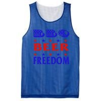 July 4 Celebrate Freedom Good Beer Great Bbq Gift Mesh Reversible Basketball Jersey Tank