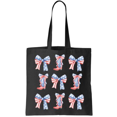 July 4th Coquette Bow America Retro Bag
