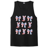 July 4th Coquette Bow America Retro PosiCharge Competitor Tank