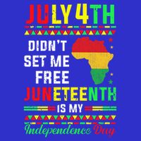 July 4th Didnt Set Me Free Junenth Is My Independence Day Gift Mousepad