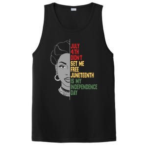 July 4th Didnt Set Me Free Junenth Is My Independence Day Cool Gift PosiCharge Competitor Tank