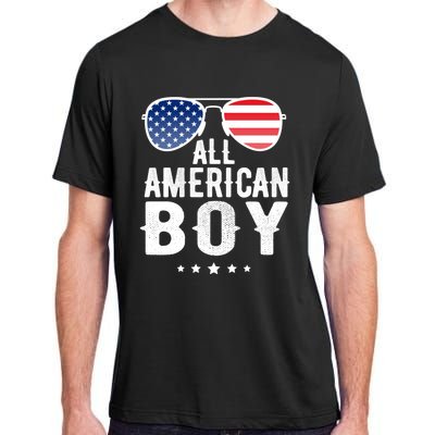 July 4th Freedom Usa Patriotic Vintage All American Gift Adult ChromaSoft Performance T-Shirt