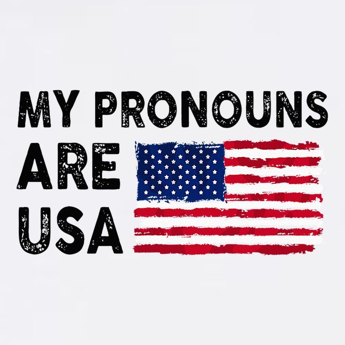 July 4th Funny My Pronouns Are Usa Performance Shirt