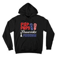 July 4th Flip Flops Fireworks & Freedom Patriotic Tall Hoodie