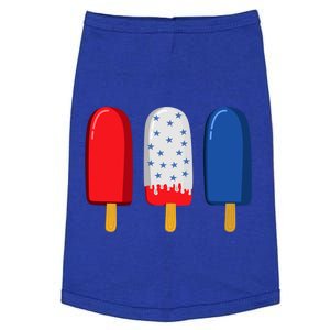 July 4th Gift American Flag Popsicle Great Gift Doggie Tank