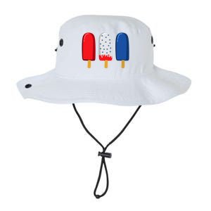 July 4th Gift American Flag Popsicle Great Gift Legacy Cool Fit Booney Bucket Hat