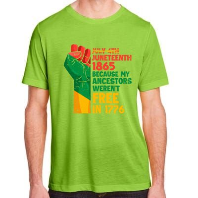 July 4th Juneteenth 1865 Funny Juneteenth Freedom Day Gift Adult ChromaSoft Performance T-Shirt